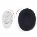 1 Paar Weiche Kopfhörer-Ohrpolster Für Kingston Hscd Khx-Hscp Hyperx Cloud Ⅱ -Roter Plüsch