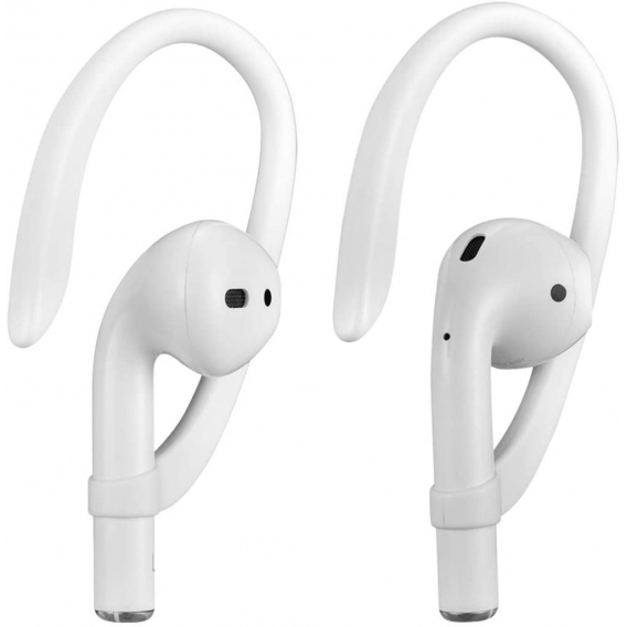 Earhooks für AirPods Pro Ohrbügel, 2 Paare Sports Activities Headset Anti-Lost Ohrhaken Ohrhauben Tipps Cover mit Aufbewahrungst