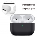 Silikon Hülle kompatibel mit AirPods Pro Case Passgenaue Zweiteilige Schutzhülle für AirPods Pro Ladecase, Ultradünnes Case mit 