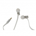 Networx HEAVY METAL In-Ear-Headset Silikon Edelstahl weiß (Bulk)