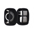 Mission Cables Carrying Case für Apple Airpods Tragetasche in Schwarz