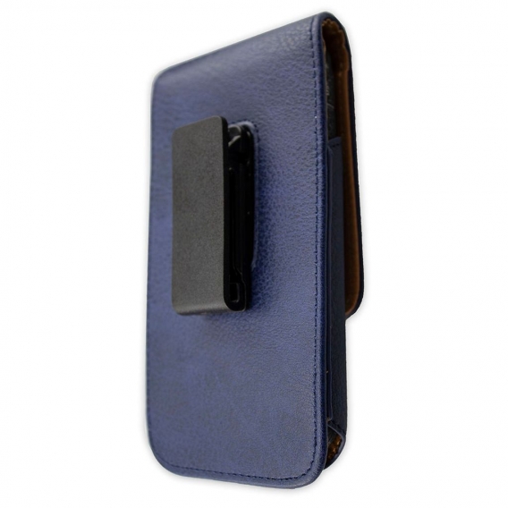 caseroxx Outdoor Handy Tasche passend für Sony XA2 Plus mit drehbarem Gürtelclip in blau