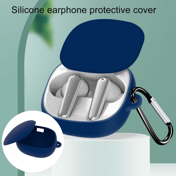 Bluetooth Kopfhörer Silikonhülle Schutzhülle Aufbewahrungshülle Mit Aufhängeschnalle Für Anker Soundcore Liberty Air2 Pro