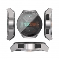 TPU Smart Watch Case Sto?feste Schutzuhr Kratzfeste Smartwatch-Abdeckung mit Displayschutzfolie Kompatibel mit HUAWEI WATCH GT 2