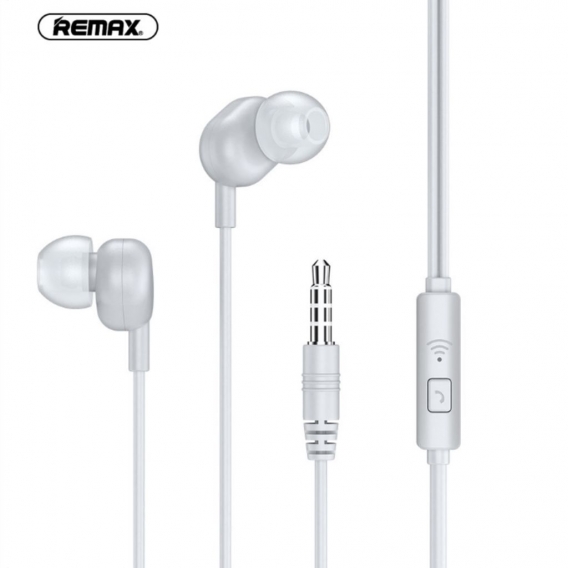 Remax RW-105 In-Ear Clear Sound Kabelgebundener Kopfh?rer Stereo-Ohrh?rer mit Mikrofon fš¹r Telefonanruf Musik Kopfh?rer mit 3,5