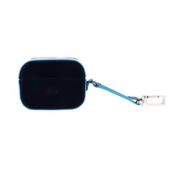 PIQUADRO Blue Square Earphones Case Blu Notte