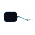 PIQUADRO Blue Square Earphones Case Blu Notte