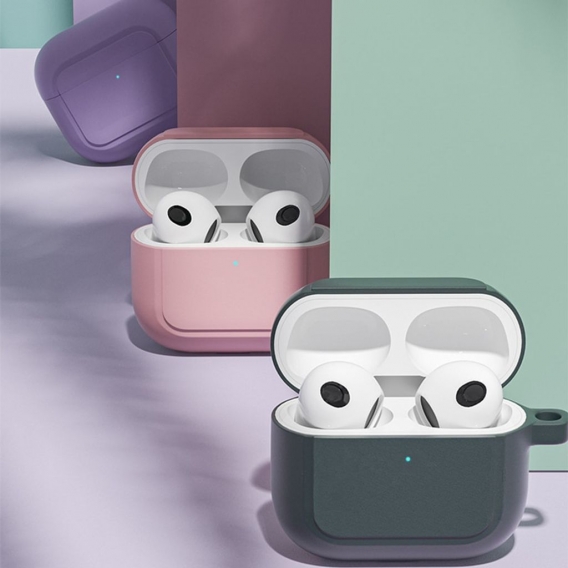 Pyzl Anti-Fall-Silikonhülle für Apple Airpods 3 / Bluetooth-Schutzhülle für drahtlose Kopfhörer für AirPods3-Abdeckung