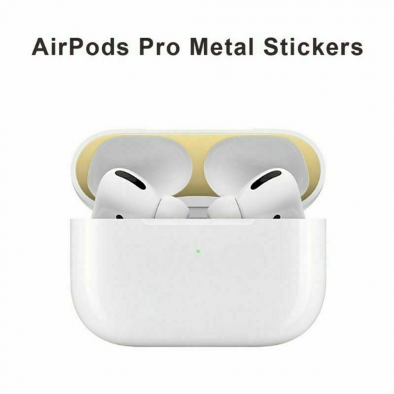 Pyzl Für Apple AirPods Pro Ladekoffer Metallstaubdichte Schutzfolie Schutzhülle für AirPods