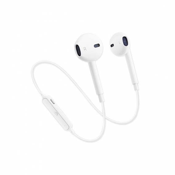 AcserGery Sport Wireless Bluetooth-kompatibles 4.1 Stereo-Headset / S6 Nackenbügel-Ohrhörer mit Mikrofon-Kopfhörer