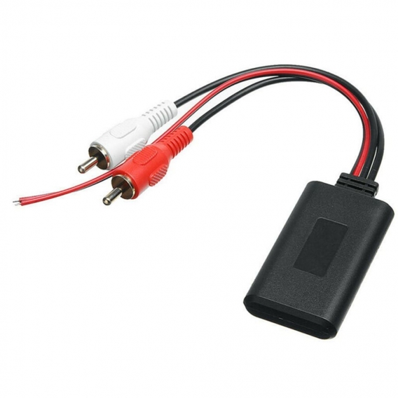 AcserGery 2 Stücke Auto Wireless Bluetooth ule Musik Adapter RCA AUX Audiokabel