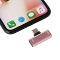 AcserGery Universal-Typ-C-zu-Typ-C-Adapter, Mini-Kopfhörerbuchse, Audiokonverter, USB-C, Metall-Schnellkabelanschluss, AUX-Split