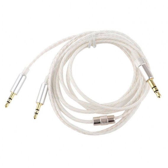 AcserGery Stay Flexural 1,2 m langes Ersatz-Audiokabel mit Mikrofon für Sol Republic Master Tracks HD V8 V10 V12 X3 Kopfhörer-Au