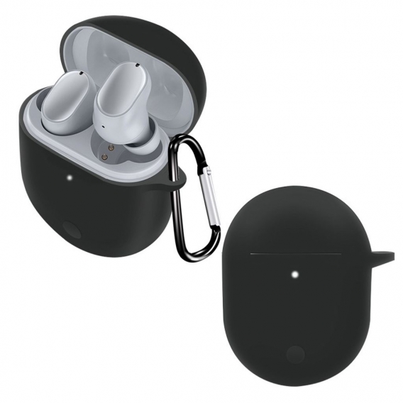 AcserGery Weiche Silikon-Kopfhörerhülle für AirDots Buds 3 Pro / TWS Wireless Earbuds Protect Shell / Mit Hook-Headset-Zubehör