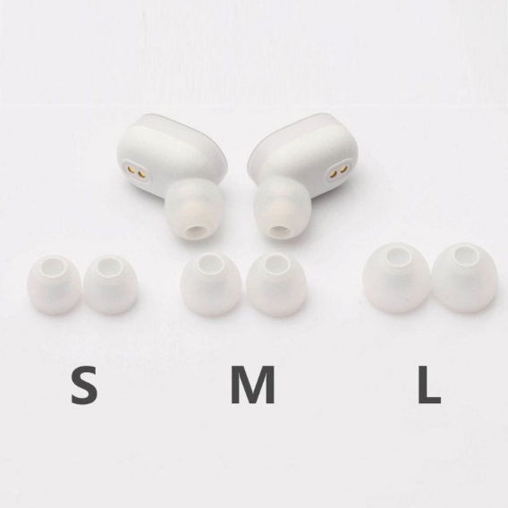 AcserGery 10 Stück Ohrstöpsel-Schutzhülle 4,0 mm In-Ear-Kopfhörer-Hülle für AirDots Jugendversion für drahtlose Airdots Pro TWS-