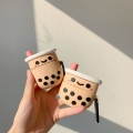 AcserGery 3D Pearl Milk Bubble Tea Case Rutschfeste Silikon-Schutzhülle für Pro