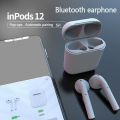 AcserGery 12 I12 Bluetooth-kompatibles Headset 5.0 Macaron Color mit Aufbewahrungsbox und Kopfhörer LQZ