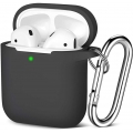 AcserGery AirPods Hülle Silikon AirPods Case Kompatibel mit Apple Airpods 2 & 1 Generation, kompletter Schutz AirPods Schutzhüll