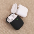 AcserGery AirPods Hülle, 4 Packungen, Nahtlose Passform, Silikon-Schutzhüllen [LED sichtbar] Kompatibel mit Apple AirPods 2 & 1 