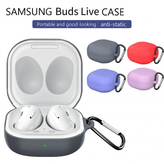 AcserGery Stoßfeste Schutzhülle für Kopfhörer für Samsung Galaxy Buds Live Wireless Headset