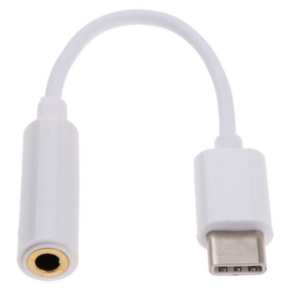 AcserGery USB-Typ-C-zu-3,5-mm-Kopfhöreranschluss-Adapter-AUX-Kabel für LG XIAOMI LeEco