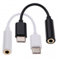 AcserGery USB-Typ-C-zu-3,5-mm-Kopfhöreranschluss-Adapter-AUX-Kabel für LG XIAOMI LeEco