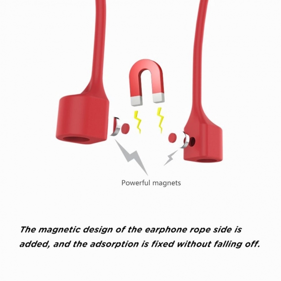 AcserGery Kopfhörergurt für magnetische Adsorptionsdraht Anti-Lost-Loop-Schnur-Seil-Kabel-Schnur-Seil