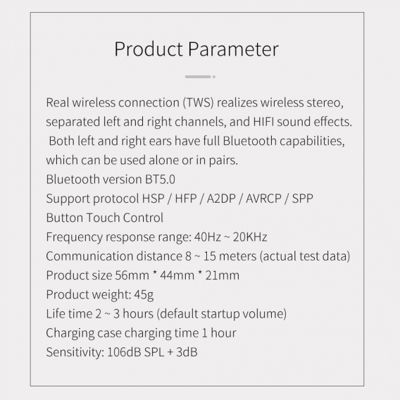 AcserGery Touch Control Inpods 12 i12 TWS Wireless Airpods Bluetooth-Kopfhörer Kopfhörer