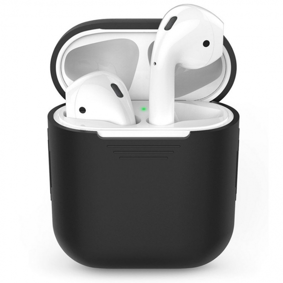 AcserGery Weiche Silikonhüllen für 1/2 Schutzhülle Bluetooth Wireless Kopfhörerabdeckung für Apple Air Pods Ladebox Taschen