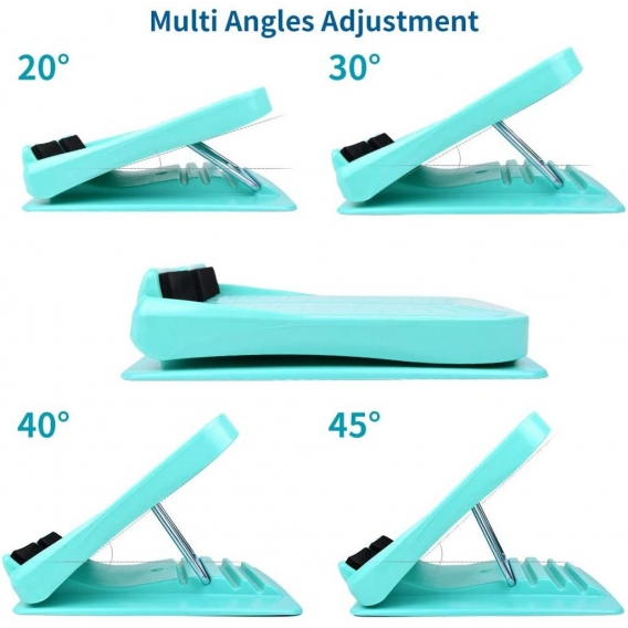 Slant Board, Wadendehner, Kn?chel- und Fu?neigungsbrett zum Dehnen fester Waden oder Plantarfasziitis, verstellbar, 4 Stufen (33