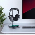 Satechi 2-in-1 Kopfhörer Ständer mit Wireless Charger space grey