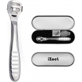 Izoel Stainless Steel Callus Rasp File Callus Remover Pedicure Foot File With 10 Spare Blades and 1 Foot Rasp Head