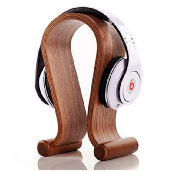 Kopfhörerhalter Kopfhörerständer Universal aus Holz Halterung Kopfhörer Ständer kopfhörer Halter Gaming Headset Halterung