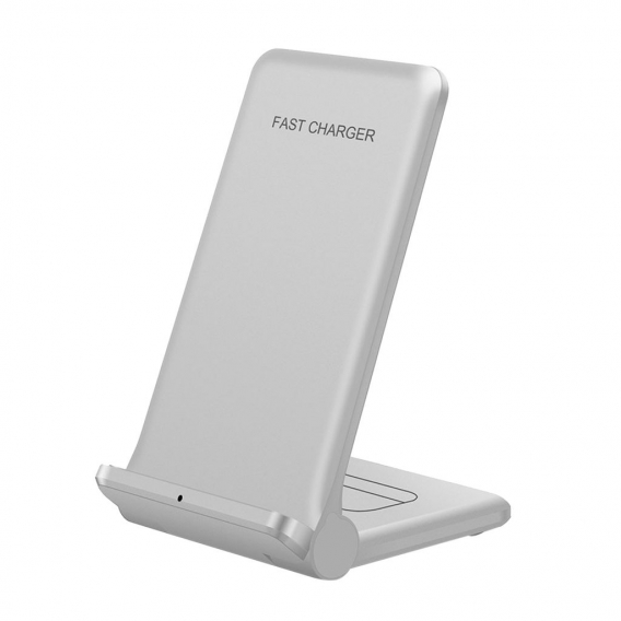 20W 2 in 1 Wireless Charger Upright für  12 Quick Charge Travel Farbe Weiß