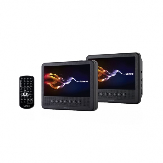 Lenco MES-212 Tragbarer DVD-Player, 17,78 cm (7 Zoll) Display, USB