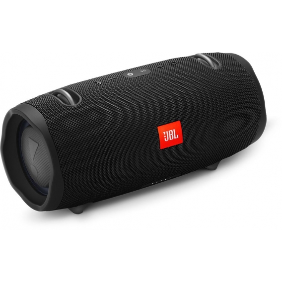 JBL Xtreme 2 Bluetooth Lautsprecher 10000 mAh Akku Wasserdicht Tragbar Connect+, Farbe: Schwarz