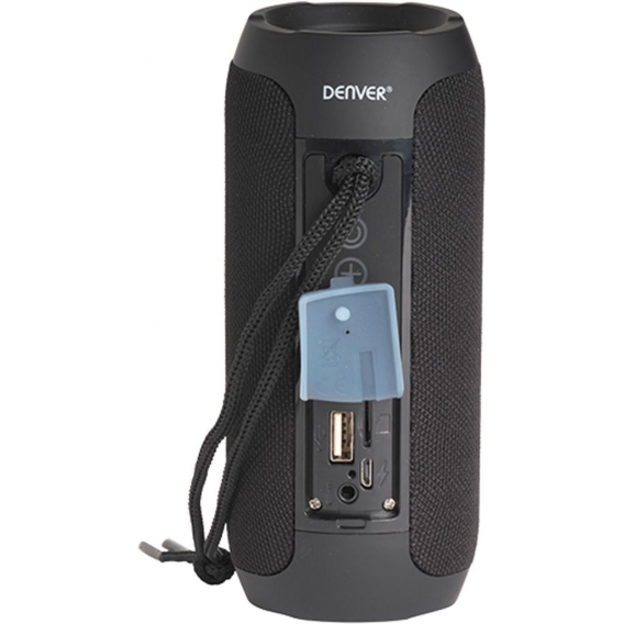 Denver tragbare Bluetooth Box in schwarz, BTS-110