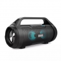 M2-Tec Tragbarer Lautsprecher Musikbox Party LED BT Subwoofer Radio Spritzwasserschutz