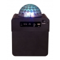 N-GEAR N-Gear DISCO410 Karaoke & Party Bluetooth Lautsprecher mit Discokugel, Lichteffekten & Mikrofon Bluetooth-Lautsprecher