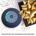 Wireless Bluetooth Lautsprecher, Wasserdichtes Duschradio mit Freisprecheinrichtung und Eingebautem Mikrofon, Kompatibel mit All