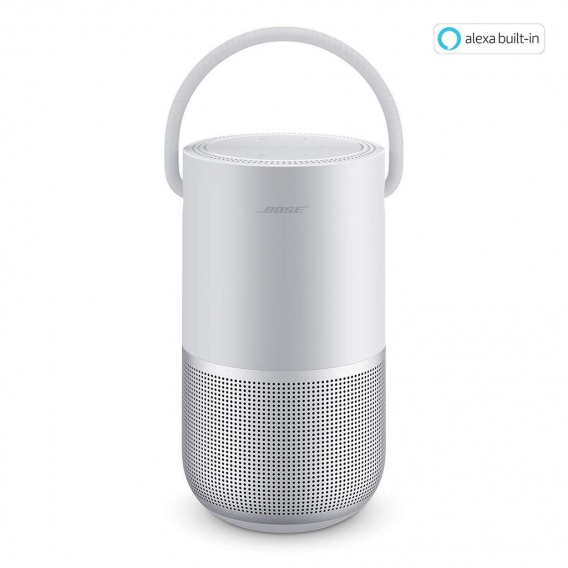 Bose Portable Home Speaker kabellos 360°-Klang Alexa-Sprachsteuerung 12h. Akku