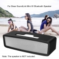 Portable Silikonhuelle fuer Bose SoundLink Mini I / II Bluetooth Lautsprecher Schutzhuelle Reisetasche Soft Silikon Aufbewahrung