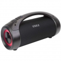 VIVAX BS-210 Tragbarer Bluetooth-Lautsprecher (50W-RMS, USB, FM, MP3, IPX5, schwarz)