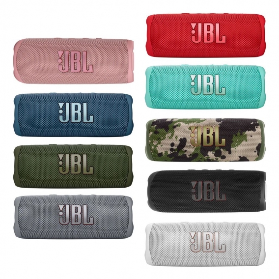 JBL FLIP 6, 1,52 cm (0.6 Zoll), 1,6 cm, 7,62 cm (3 Zoll), 8 cm, 20 W, 10 W