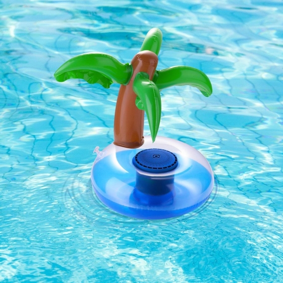 Celly swimmingpool-Lautsprecher Palme Bluetooth 3 Watt blau/grün