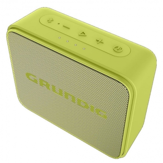 Grundig GBT Jam Lime Mobiler Lautsprecher Bluetooth Freisprechen Powerbank IPX7