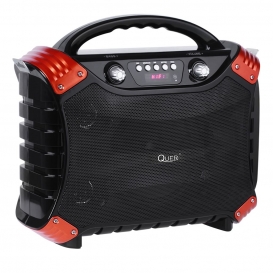 More about Tragbarer Lautsprecher Set mit Mikrofon Karaoke Bluetooth MP3 SD Kartenleser