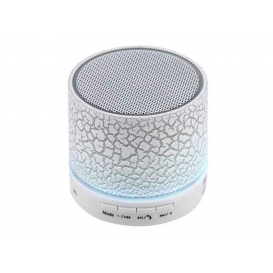 More about Reekin Coley Lautsprecher mit Bluetooth Radio Licht Freisprech (Weiss)