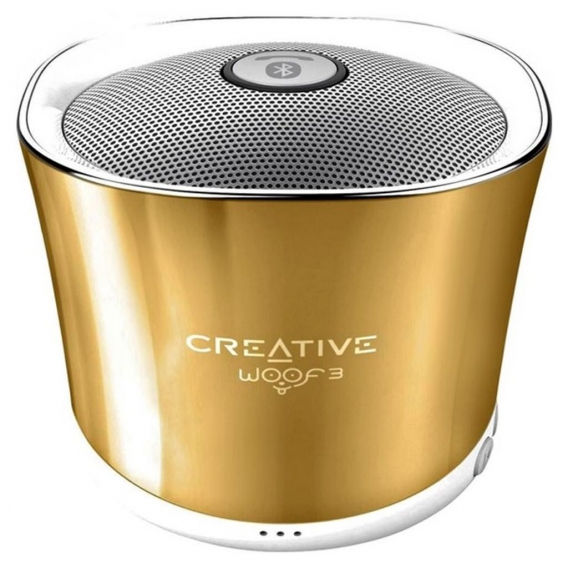 Creative Woof 3 BT Wireless Speaker, autumn gold