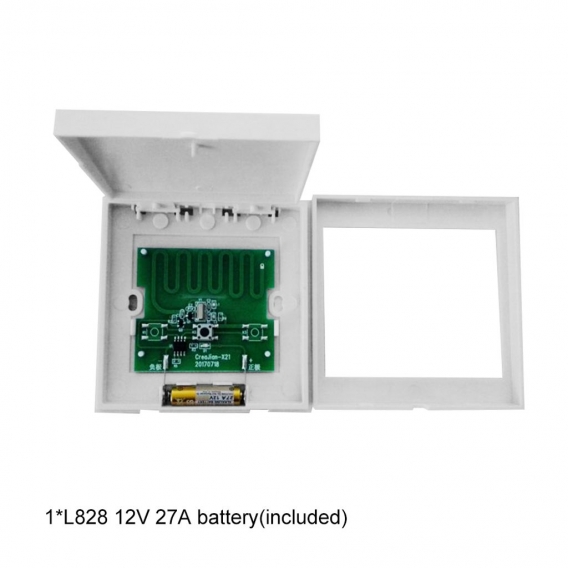 SONOFF Taster Wandleuchte Schalter Fernbedienung 1 Gang 86 Typ Ein / Aus Schalter Panel 433 MHz Wireless RF Fernbedienung Sender